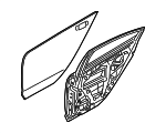 GHY27202XB - Body: Door Shell for Mazda: 6 Image