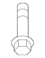 544591LA1A - Suspension: Mount Bracket Bolt for Nissan: Armada, Juke Image
