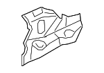958399300E - Suspension: Guard Bracket for Porsche Image image