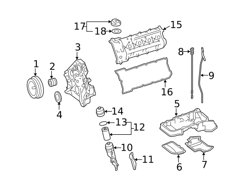 Engine Parts for 2010 Mercedes-Benz C63 AMG #0