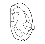 64115CA120VH - Body: Inner Cover for Subaru: BRZ Image