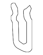 LR010576 - : Temp Sensor Retainer for Land Rover: LR2 Image