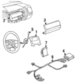380880242A - : Side Air Bag for Volkswagen: Cabrio, Golf, Jetta Image
