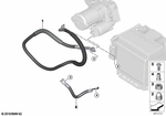 12528583524 - Engine Electrical System: Cap Nut for BMW Image