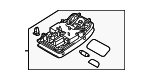 8V0947135L6PS - Body: Map Lamp Assembly for Audi Image