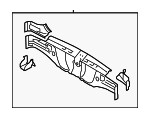 52419AG03B9P - Body: Rear Body Reinforced for Subaru: Outback Image