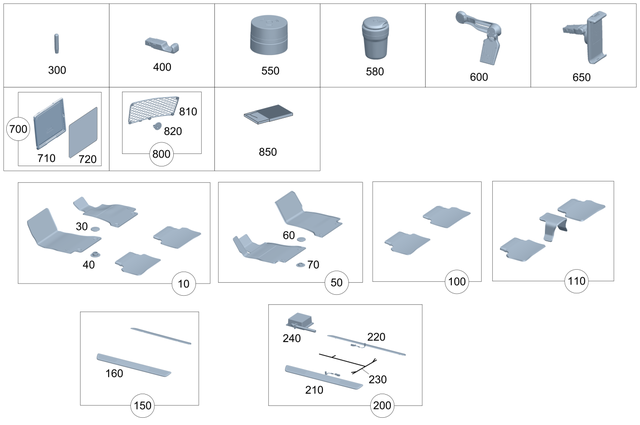 9831600 - Interior Equipment: Protective Film for Mercedes-Benz: 180A, 180b, 220a, A220, A35 AMG, AMG GT 43, AMG GT 53, AMG GT 63, AMG GT 63 S, AMG GT 63 S E Performance, C250, C300, C350, C350e, C400, C450 AMG, C63 AMG, CLA250, CLA35 AMG, CLA45 AMG, CLA45 AMG S, CLS450, CLS53 AMG, E300, E350, E43 AMG, E53 AMG, E63 AMG S, EQB 250+, EQB 300, EQB 350, G55 AMG, G550, G550 4x4, G63 4x4 Squared AMG, G63 AMG, G65 AMG, GL350, GL450, GL550, GL63 AMG, GLA250, GLA35 AMG, GLA45 AMG, GLB250, GLB35 AMG, GLC300, GLC43 AMG, GLC63 AMG, GLC63 AMG S, GLE300d, GLE350, GLE400, GLE43 AMG, GLE450 AMG, GLE550e, GLE63 AMG, GLE63 AMG S, GLK250, GLK350, GLS350d, GLS450, GLS550, GLS63 AMG, Maybach S550, Maybach S560, Maybach S600, Maybach S650, ML250, ML350, ML400, ML550, ML63 AMG, S450, S550, S550e, S560, S600, S63 AMG, S65 AMG Image