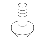 94520494 - Electrical: Fog Lamp Assembly Bolt for Chevrolet: Aveo, Aveo5, Captiva Sport | Saturn: Vue Image