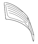 5K6845051AGNVB - : Lift Gate Glass for Volkswagen: Golf, Golf R, GTI Image