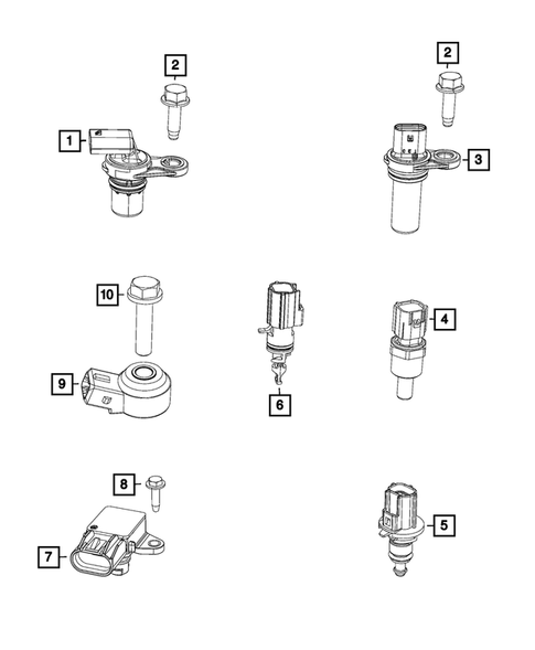 Sensors for 2019 Dodge Journey #2