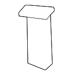 1CS89XDVAC - Body: Door Glass Grommet for Mopar Image