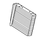 561819031C - HVAC: Heater Core for Volkswagen Image