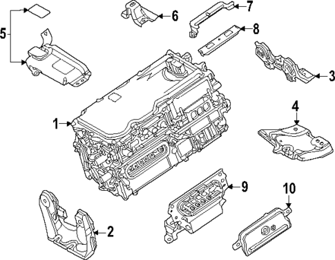 Electrical Components for 2025 Lexus NX250 #0