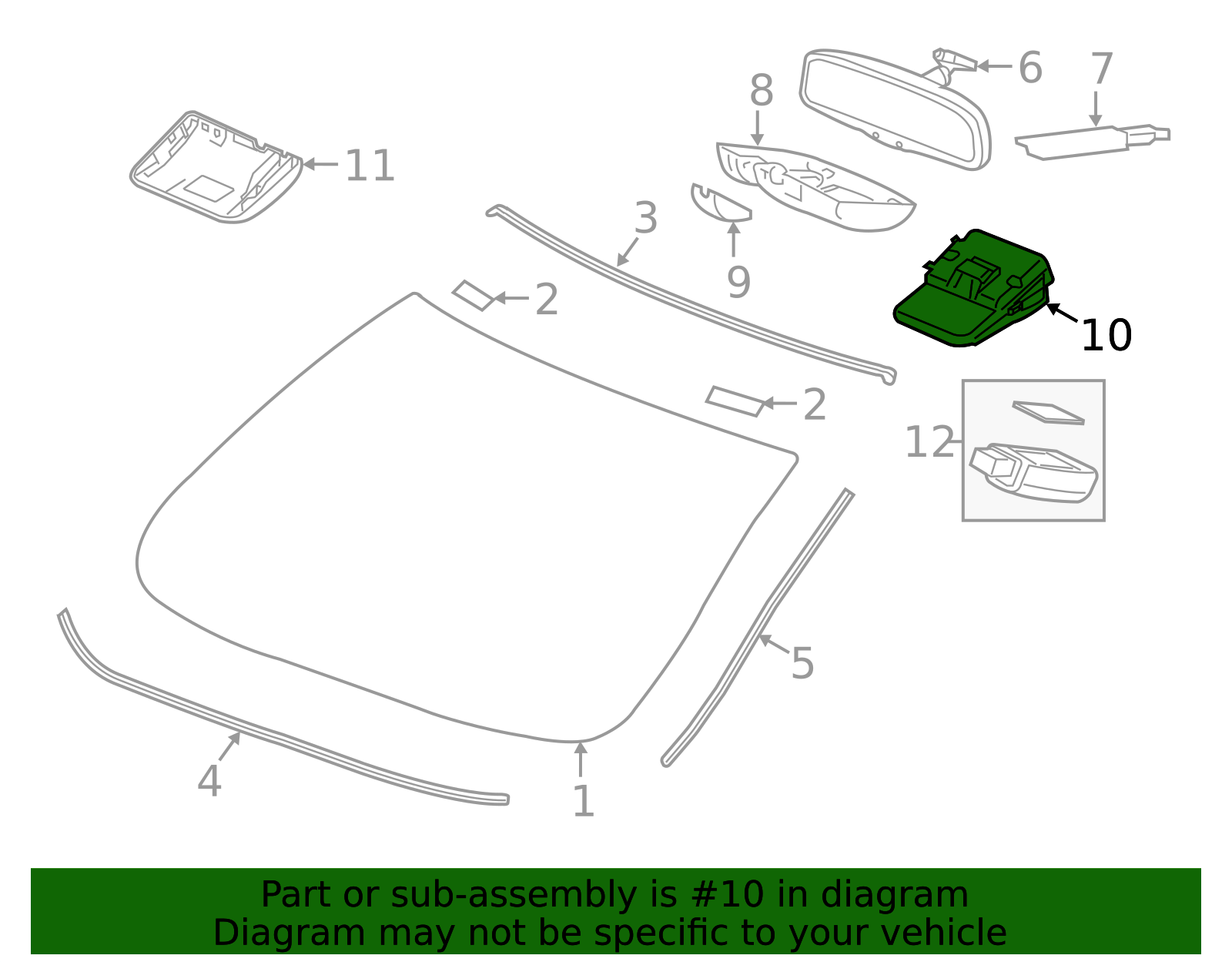 Camera Assembly Monocular 36160-TEG-A02 - Camera Assembly Monocular (Rewritable) - 2018 Honda ...