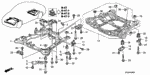 90164SDBA00 - Body/Air Conditioning: BOLT, FLANGE (10X68) for Honda Image