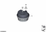 65755B61723 - Audio, Navigation, Electronic Systems: Altern.Power Siren W Inclination Indicat for BMW Image