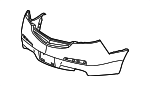 4715TK4A90ZZ - Body: Bumper Cover for Acura Image
