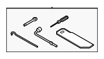9130D3000 - : Tool Kit for Hyundai: Tucson Image