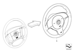 32347919217 - Retrofitting / Conversion / Accessories: M Sports Steering Wheel Airbag Alcantara for BMW Image