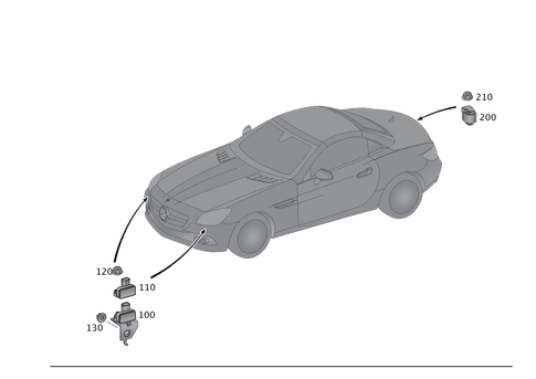 Electric Parts for Chassis Adjustment for 2020 Mercedes-Benz SLC43 AMG #0