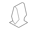 PAB86727600 - Body: Sill Trim Clip for Porsche Image image