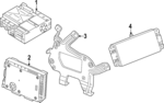 4K0907456 - Body: Mount Bracket for Audi: A6 allroad, RS7 Sportback Image