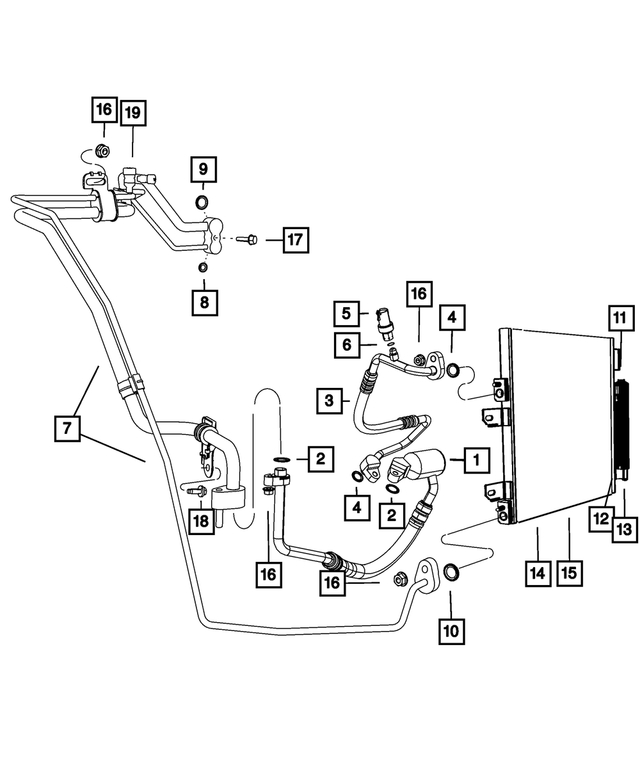 68193321AA - : A/C Charge Valve Cap for Mopar Image