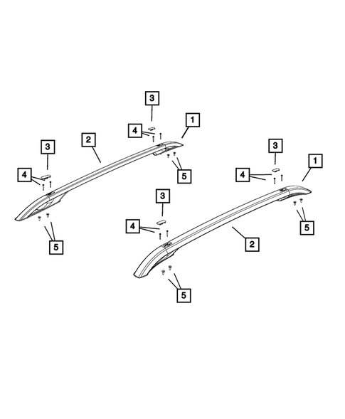 Sport Bar or Luggage Rack for 2018 Jeep Cherokee #0