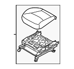 882001U220SAN - Body: Cushion Assembly for Kia: Sorento Image