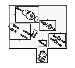 BF598074 - Suspension: Actuator Assembly for Audi: A6, A6 Quattro, A7 Quattro, A8 Quattro, RS5, RS7, S5, S6, S7, S8 Image
