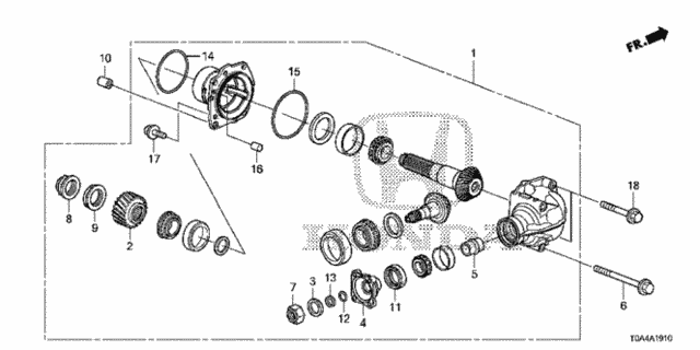 AT Transfer (CVT) for 2016 Honda CR-V #0