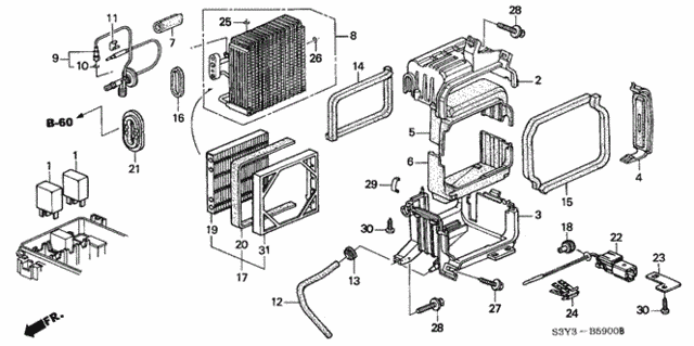 Cooling Unit for 2000 Honda Insight #0