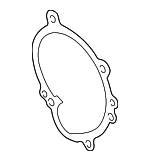 11517831099 - Cooling System: Water Pump Assembly Gasket for BMW: M3, Z3, Z4 Image