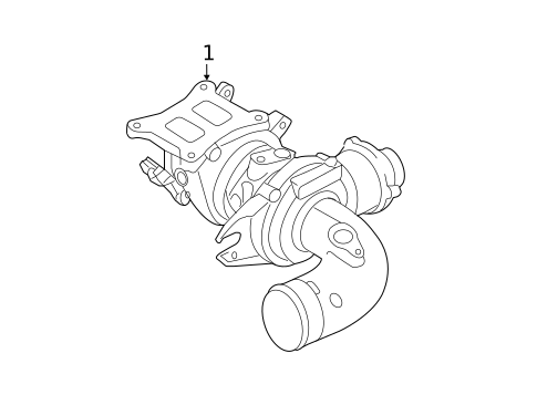 Turbo Charger for 2024 Audi A5 Sportback #0