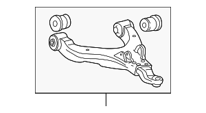 4806835051 - Suspension: Lower Control Arm for Toyota: 4Runner, Land Cruiser, Pickup, T100, Tacoma Image