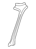 ALR3126 - Body: Upper Pillar for Land-Rover Image