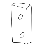 ALR1226 - Body: Striker Plate for Land-Rover Image