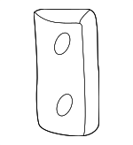 ALR3207 - Body: Striker Plate Retainer for Land-Rover Image