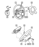 1FM521X9AB - : Driver Air Bag for Mopar Image