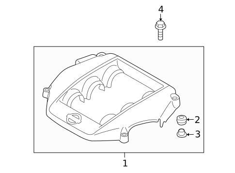 Engine Appearance Cover for 2018 Nissan GT-R #0