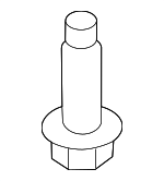 90112SL0000 - Body: Splash Shield Bolt for Honda: Odyssey, Passport, Pilot, Ridgeline Image