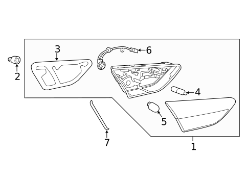 Backup Lamps for 2019 Buick Regal Sportback #0
