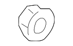 N90610003 - Body: Bumper Impact Bar Nut for Audi Image