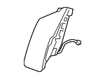 7118350010 - Body: Seat Back Bolster Assembly for Lexus Image
