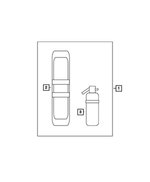 55352852AA - Wheels: Tool Set for Mopar Image image