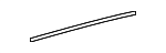 5611750140 - Body: Back Glass Dam for Toyota Image