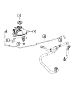 68238829AA - Cooling: Hose Bracket for Mopar Image