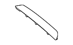 84749S9500NUP - Body: Center Filler for Kia Image
