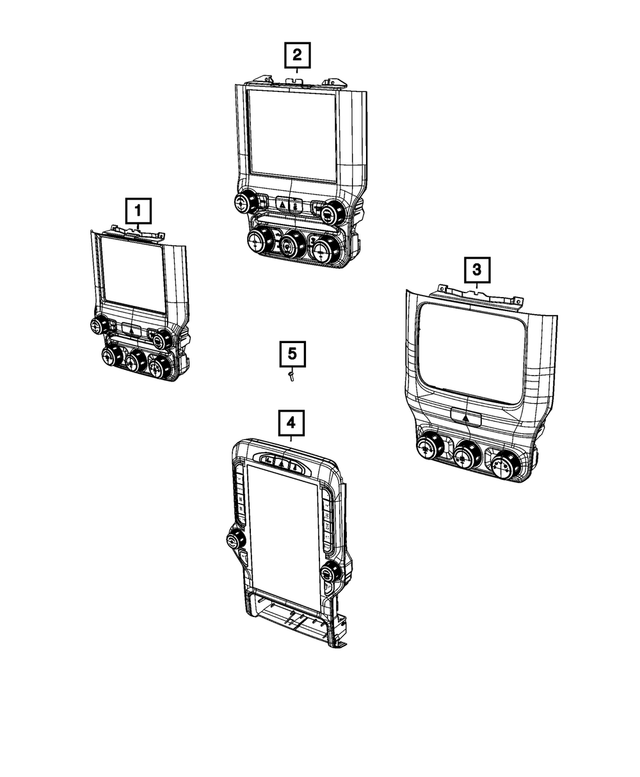 68526780AC - Electrical: Center Stack Controls for Mopar Image