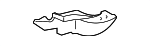 EH44500W1A - Accessories: Stone Deflector for Mazda Image